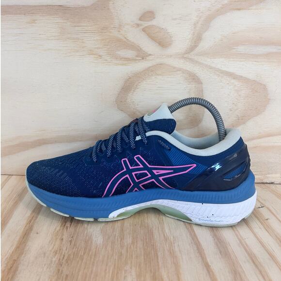 Asics - Gel-Kayano 27 - Running Shoes - Blue- Women's - 8 - 1012A849 - Picture 4 of 9